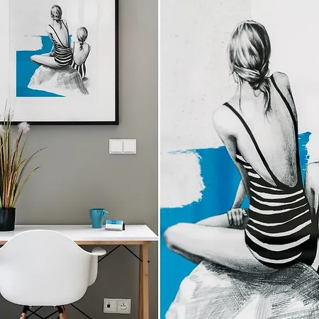 Daire Sanhaus - Chopina 13 - W Centrum, 5 Minut Od Plazy I Deptaka Sopot