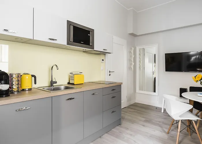 Apartament Sanhaus - Chopina 13 - W Centrum, 5 Minut Od Plaży I Deptaka