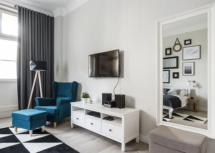 Apartament Sanhaus - Chopina 13 - W Centrum, 5 Minut Od Plaży I Deptaka