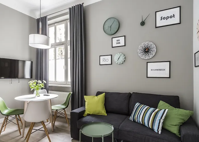 Apartament Sanhaus - Chopina 13 - W Centrum, 5 Minut Od Plaży I Deptaka Sopot