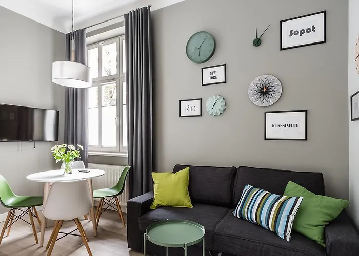 Apartament Sanhaus - Chopina 13 - W Centrum, 5 Minut Od Plaży I Deptaka