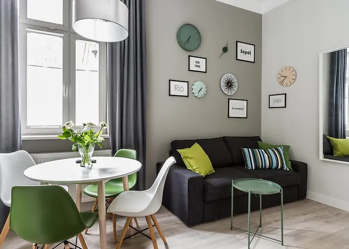 Sanhaus - Chopina 13 - W Centrum, 5 Minut Od Plazy I Deptaka Apartamento